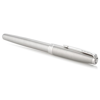 Набор: перьевая ручка + блокнот Parker Parker Sonnet Core F526, Stainless Steel CT (Перо M)