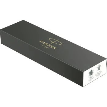 Подарочный набор: Ручка шариковая Parker Jotter Monochrome XL, Stainless Steel CT + Ежедневник Silver SS