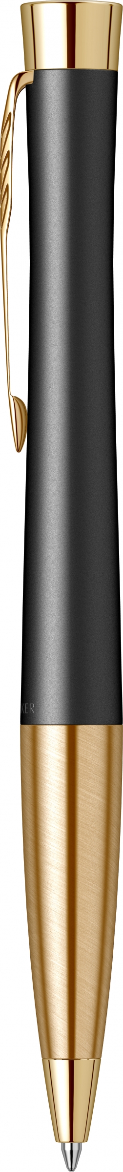 Ручка шариковая Parker Urban Core K314, Muted Black GT — фото 3